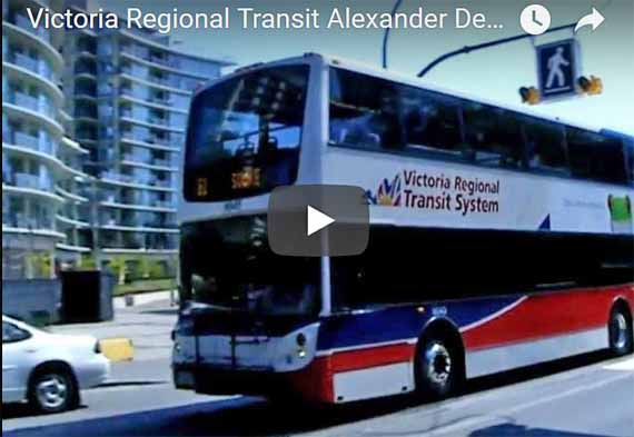Victoria Regional Transit System video Enviro500